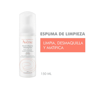 Eau Thermale Avène - Espuma limpiadora matificante