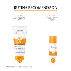 Eucerin protector solar corporal en spray para piel sensible FPS50 50ml.