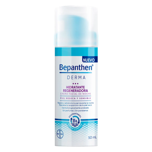 Crema Hidratante Facial De Noche Bepanthen, 50ml