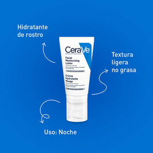 Cerave loción hidratante facial 52ml.