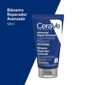 Cerave bálsamo reparador avanzado piel seca 50ml.