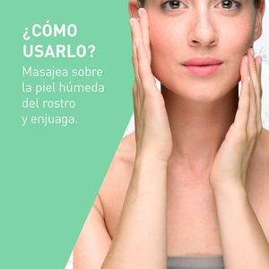 Cerave gel limpiador facial espumoso 473ml.