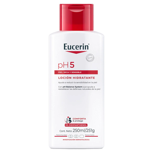 Eucerin pH5 Loción corporal hidratante para piel seca y sensible 250ml.