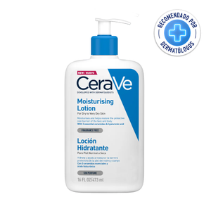 Cerave loción hidratante para piel seca 473ml.