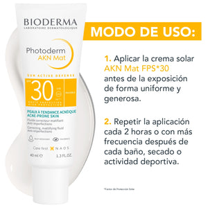 Bioderma Photoderm Akn Mat Spf30 40 Ml
