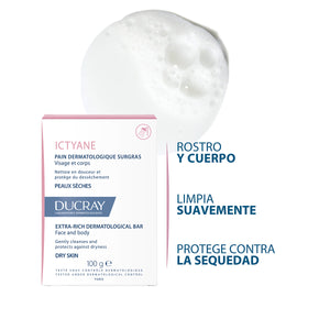 Ictyane Barra Dermatológica Extra Enriquecida Para Piel Seca 100 Gr