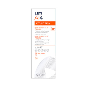 Leti At4 Multiprotect Crema Facial Fps 50+ C50 M